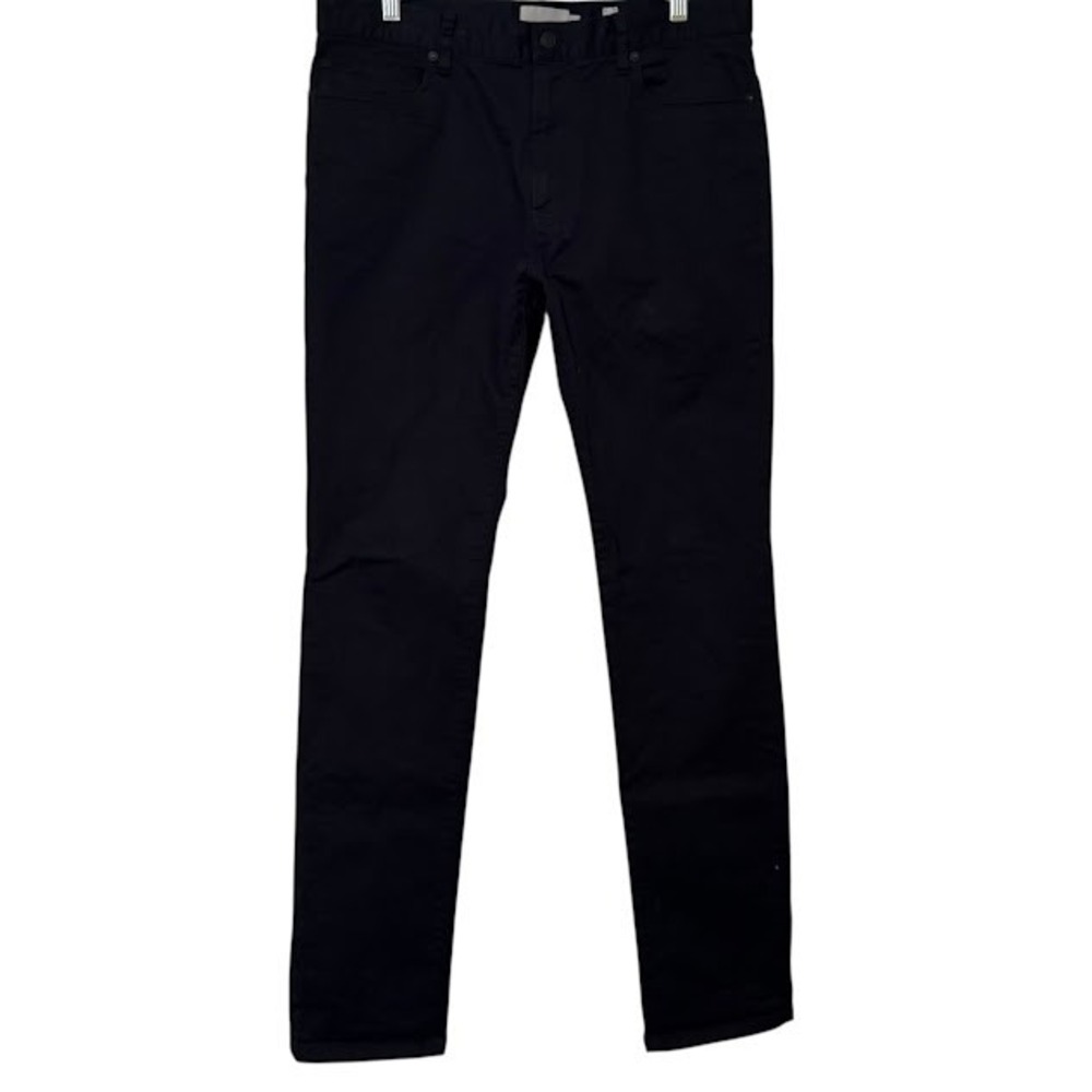 Vince Black Slim Leg Dylan Cotton 5 Pocket Chino Pants Mens 34 x 32
